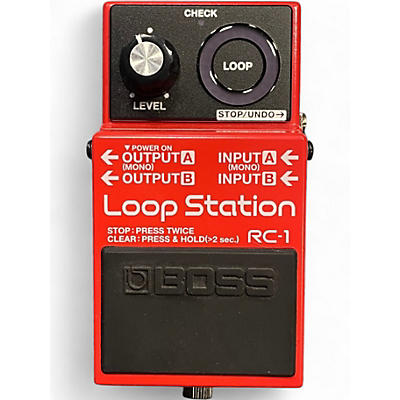 Used BOSS RC1 Loop Station Pedal