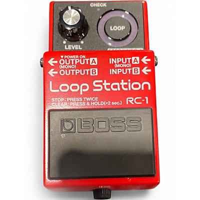 Used BOSS RC1 Loop Station Pedal