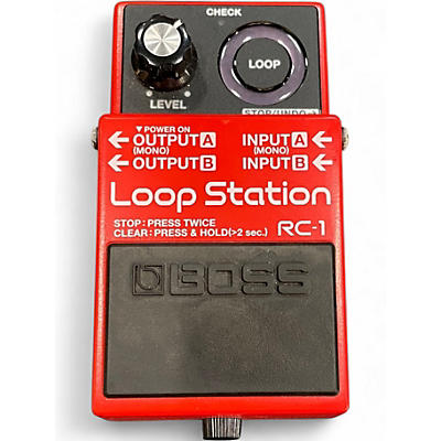 Used BOSS RC1 Loop Station Pedal