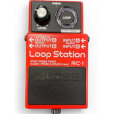 Used BOSS RC1 Loop Station Pedal