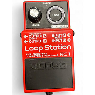 Used BOSS RC1 Loop Station Pedal