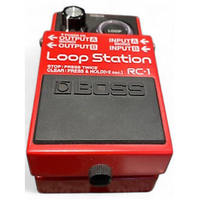 Used BOSS RC1 Loop Station Pedal