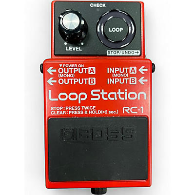 Used BOSS RC1 Loop Station Pedal