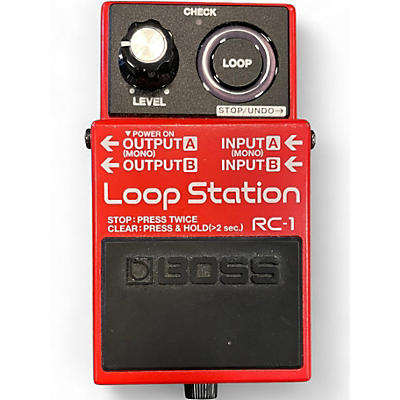 Used BOSS RC1 Loop Station Pedal