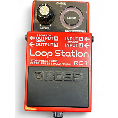 Used BOSS RC1 Loop Station Pedal
