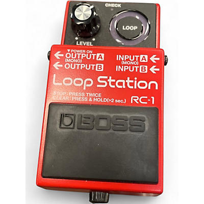 Used BOSS RC1 Loop Station Pedal