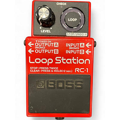 Used BOSS RC1 Loop Station Pedal