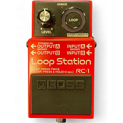 Used BOSS RC1 Loop Station Pedal