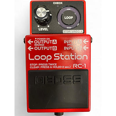 Used BOSS RC1 Loop Station Pedal