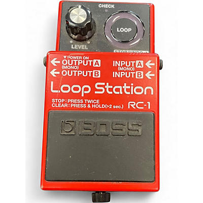 Used BOSS RC1 Loop Station Pedal