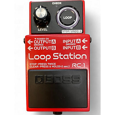 Used BOSS RC1 Loop Station Pedal