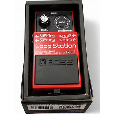 Used BOSS RC1 Loop Station Pedal