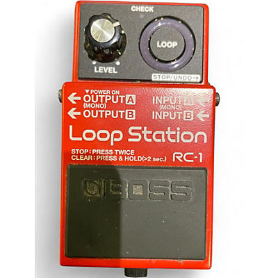 Used BOSS RC1 Loop Station Pedal
