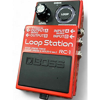 Used BOSS RC1 Loop Station Pedal