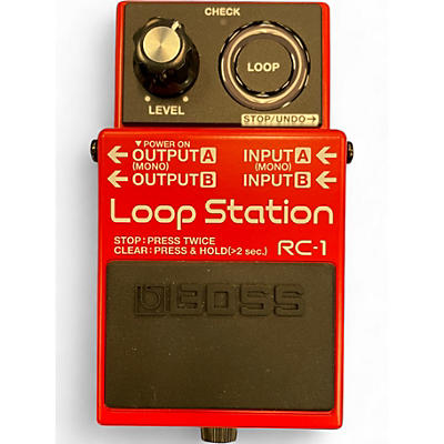 Used BOSS RC1 Loop Station Pedal