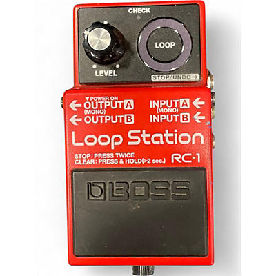 Used BOSS RC1 Loop Station Pedal