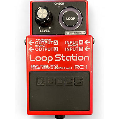 Used BOSS RC1 Loop Station Pedal