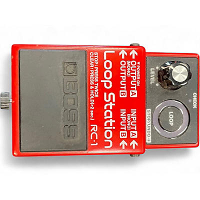Used BOSS RC1 Loop Station Pedal
