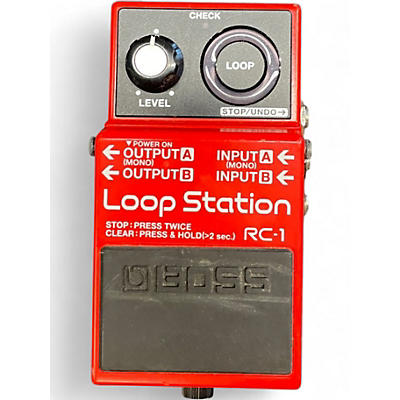 Used BOSS RC1 Loop Station Pedal