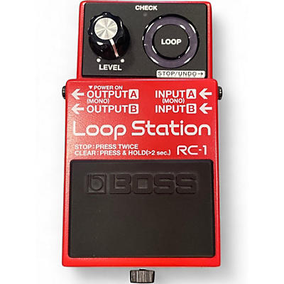 Used BOSS RC1 Loop Station Pedal