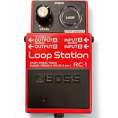 Used BOSS RC1 Loop Station Pedal
