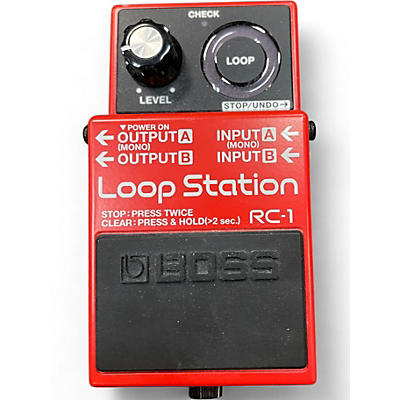 Used BOSS RC1 Loop Station Pedal