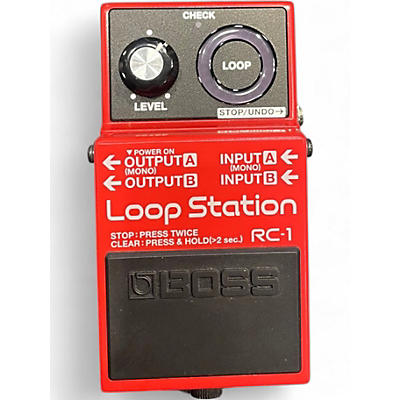 Used BOSS RC1 Loop Station Pedal