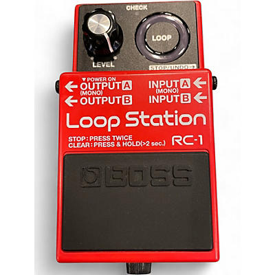 Used BOSS RC1 Loop Station Pedal