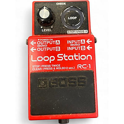 Used BOSS RC1 Loop Station Pedal