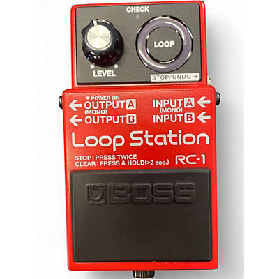 Used BOSS RC1 Loop Station Pedal