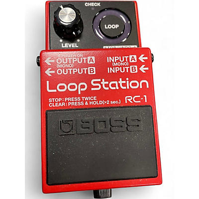 Used BOSS RC1 Loop Station Pedal