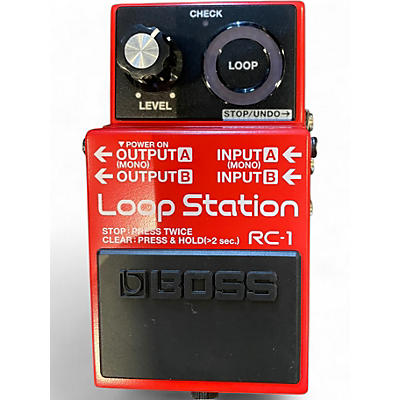 Used BOSS RC1 Loop Station Pedal