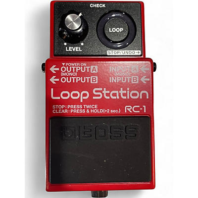 Used BOSS RC1 Loop Station Pedal