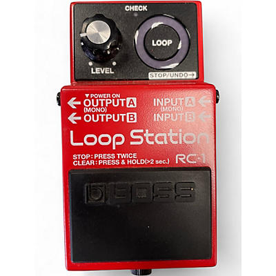 Used BOSS RC1 Loop Station Pedal