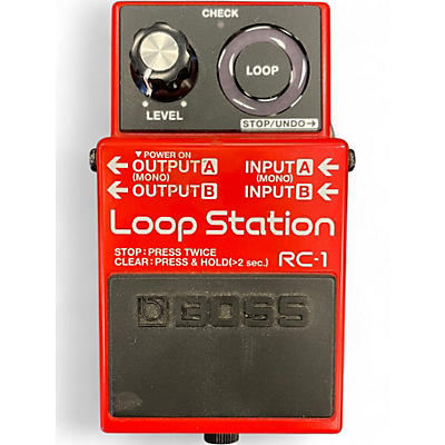 Used BOSS RC1 Loop Station Pedal