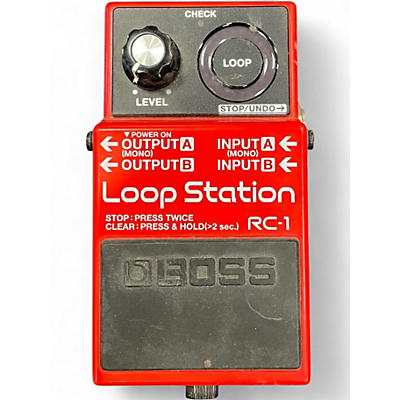 Used BOSS RC1 Loop Station Pedal