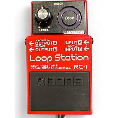 Used BOSS RC1 Loop Station Pedal