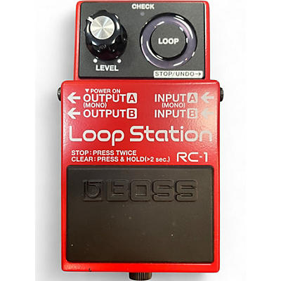 Used BOSS RC1 Loop Station Pedal