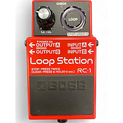 Used BOSS RC1 Loop Station Pedal