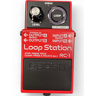 Used BOSS RC1 Loop Station Pedal