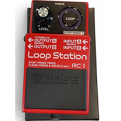 Used BOSS RC1 Loop Station Pedal