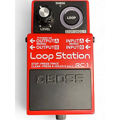 Used BOSS RC1 Loop Station Pedal