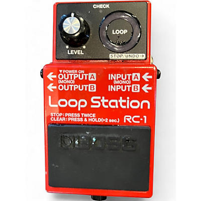 Used BOSS RC1 Loop Station Pedal