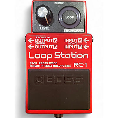 Used BOSS RC1 Loop Station Pedal