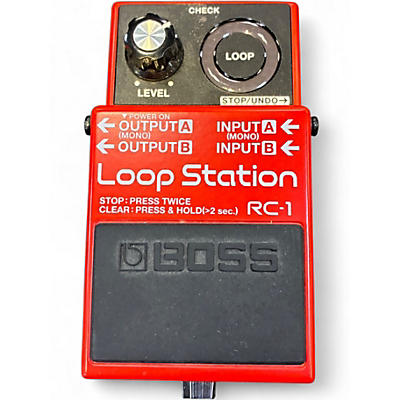 Used BOSS RC1 Loop Station Pedal