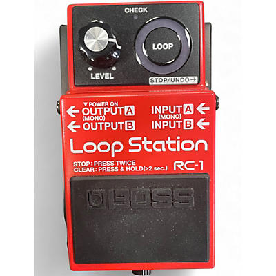 Used BOSS RC1 Loop Station Pedal