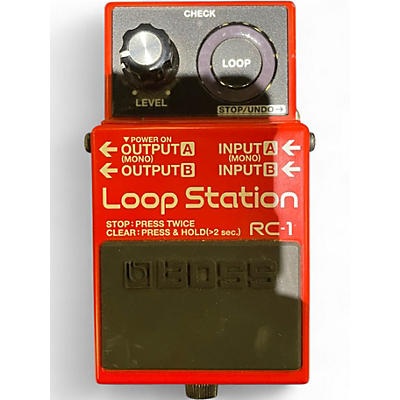 Used BOSS RC1 Loop Station Pedal