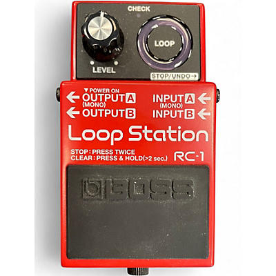 Used BOSS RC1 Loop Station Pedal