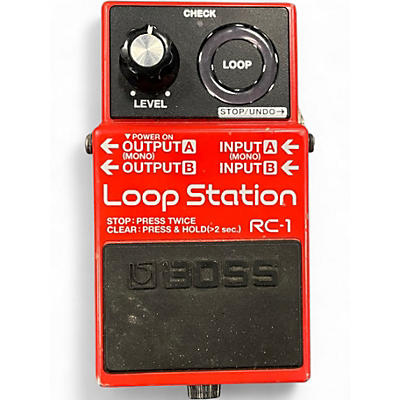 Used BOSS RC1 Loop Station Pedal
