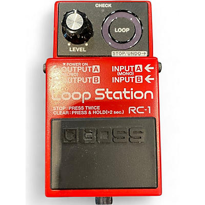 Used BOSS RC1 Loop Station Pedal
